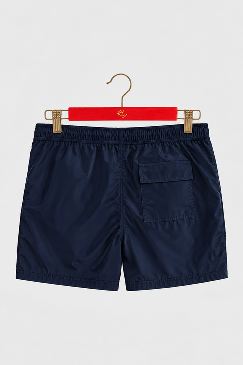 KM swim shorts navy